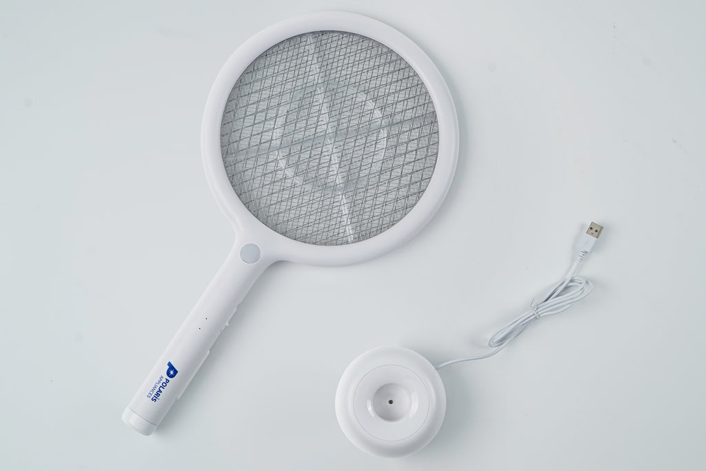 Polaris Appliances 2-in-1 Electric Fly Swatter & Lure Lamp (GZ-MKS01)