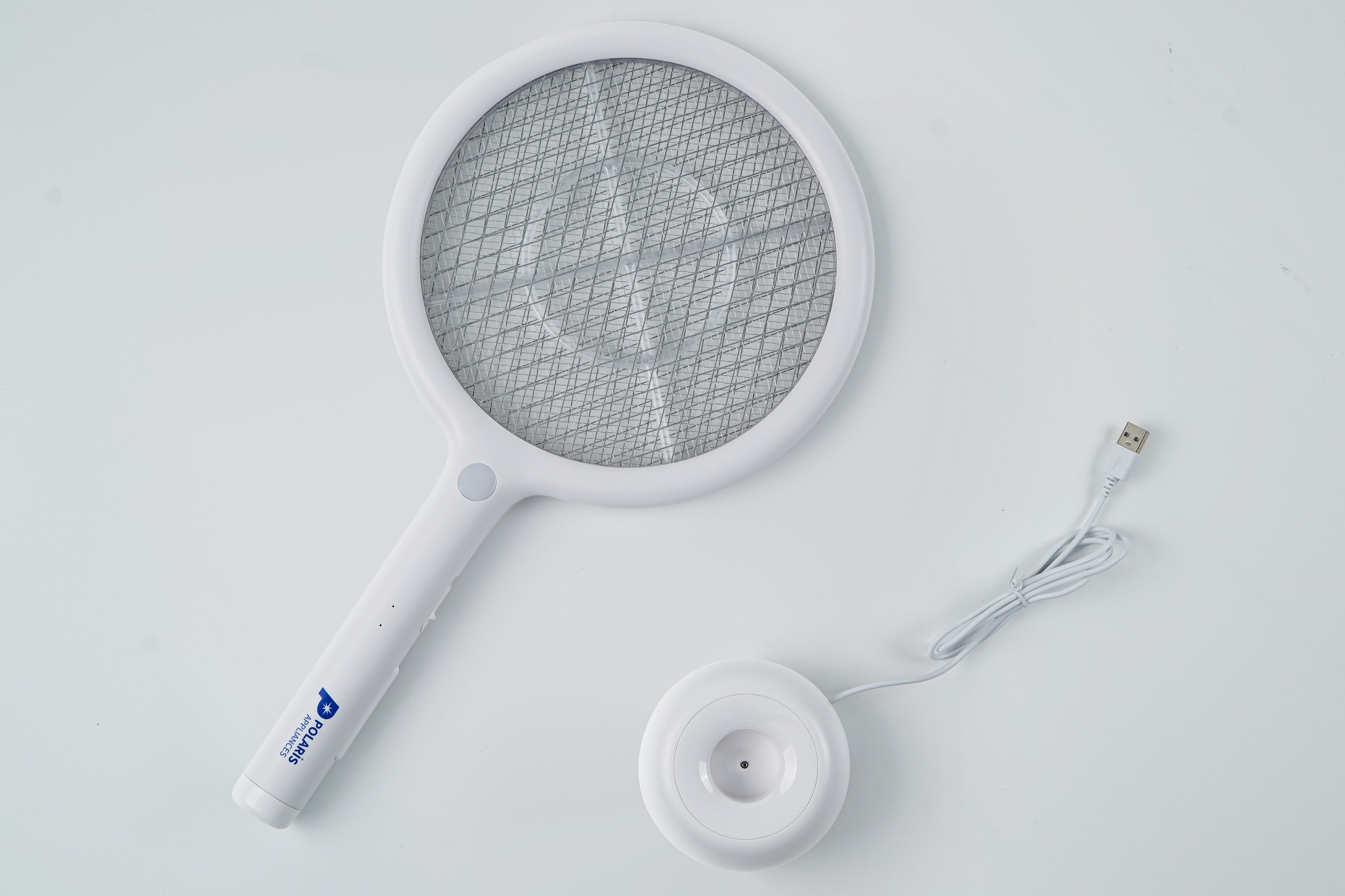 Polaris Appliances 2-in-1 Electric Fly Swatter & Lure Lamp (GZ-MKS01)