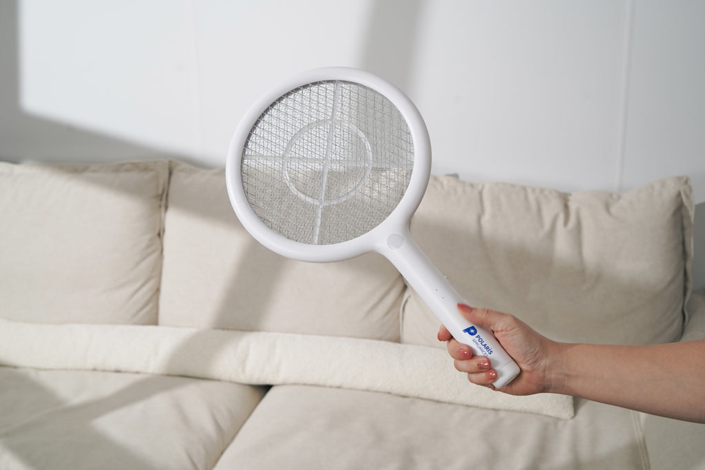 Polaris Appliances 2-in-1 Electric Fly Swatter & Lure Lamp (GZ-MKS01)