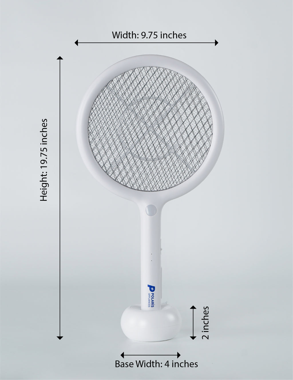 Polaris Appliances 2-in-1 Electric Fly Swatter & Lure Lamp (GZ-MKS01)