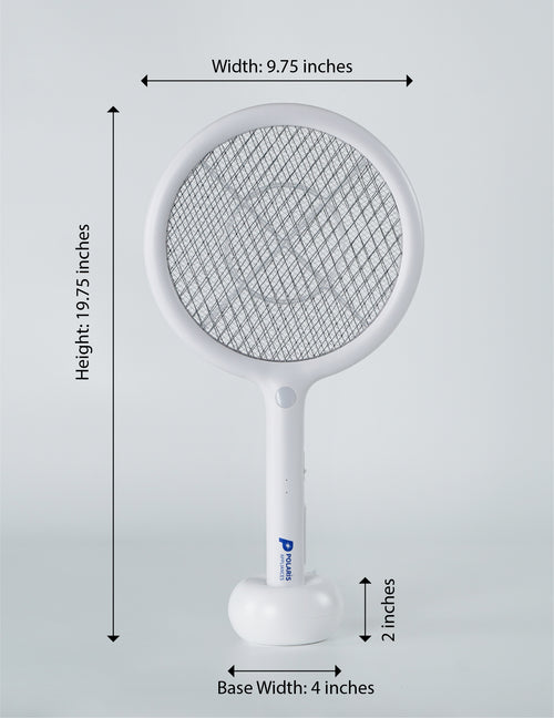 Polaris Appliances 2-in-1 Electric Fly Swatter & Lure Lamp (GZ-MKS01)
